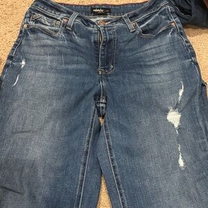 Edel Straight Leg Blue Jeans